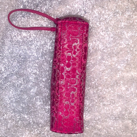 Coach Glitter Letter Clutch Purse - Picture 8 of 11